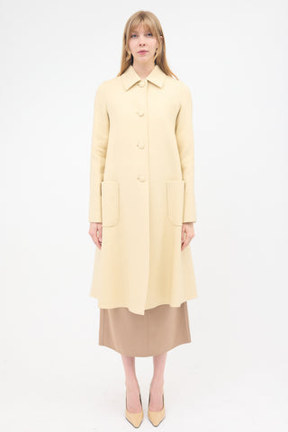 The Row Wool & Silk Kali Coat