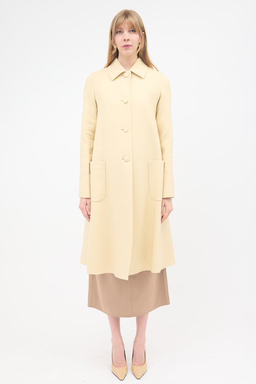 The Row Wool & Silk Kali Coat