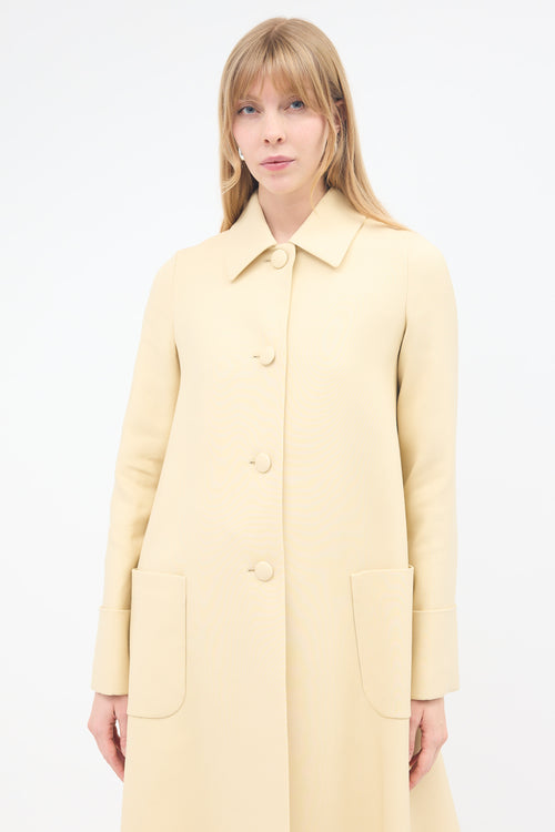 The Row Wool & Silk Kali Coat