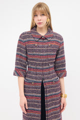 Chanel FW 2014 Wool Tweed Coat
