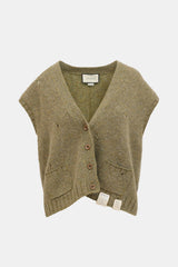 Gucci Distressed Wool Sweater Vest