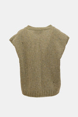 Gucci Distressed Wool Sweater Vest