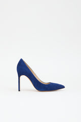 Manolo Blahnik Suede Pump