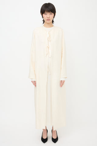 The Row Jacquard Tiel Coat