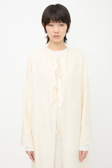 The Row Jacquard Tiel Coat