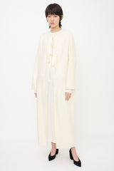 The Row Jacquard Tiel Coat