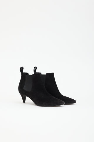 Gucci Suede Ankle Boot