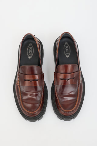 Tod's Leather Penny Loafer