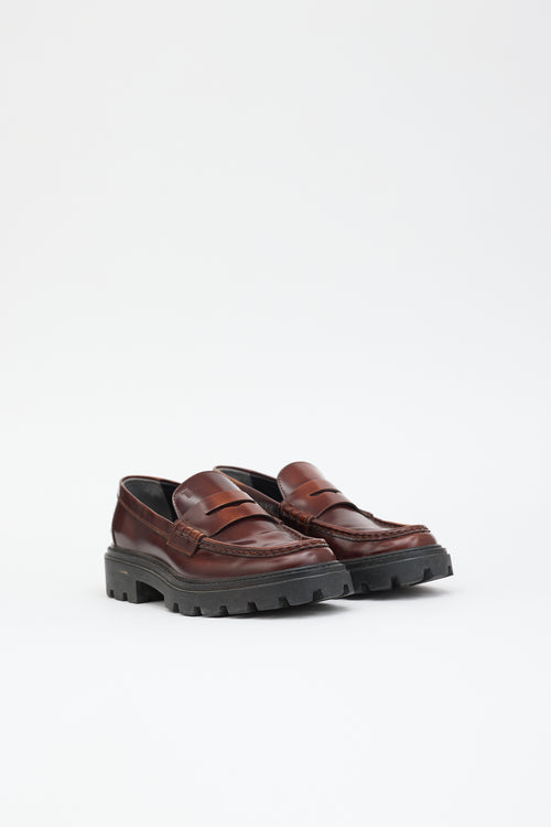 Tod's Leather Penny Loafer