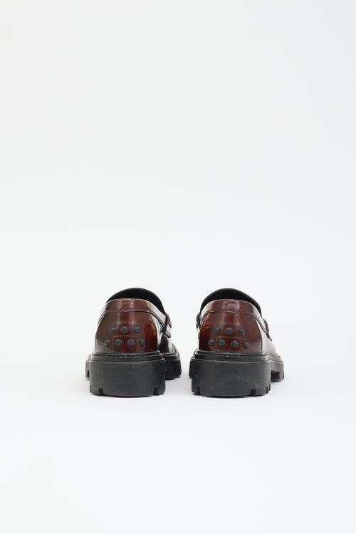 Tod's Leather Penny Loafer