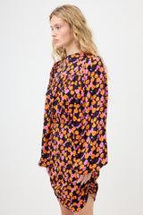 Magda Butrym Silk Floral Dress
