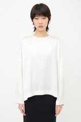 Toteme Satin Boxy Top