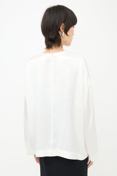 Toteme Satin Boxy Top