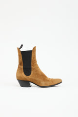 Khaite Suede Chelsea  Boot