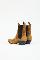 Khaite Suede Chelsea  Boot