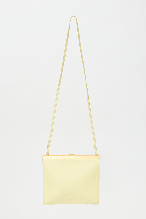 Celine 2017 Leather Mini Clasp Bag