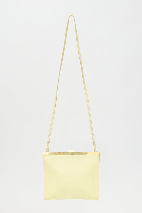 Celine 2017 Leather Mini Clasp Bag