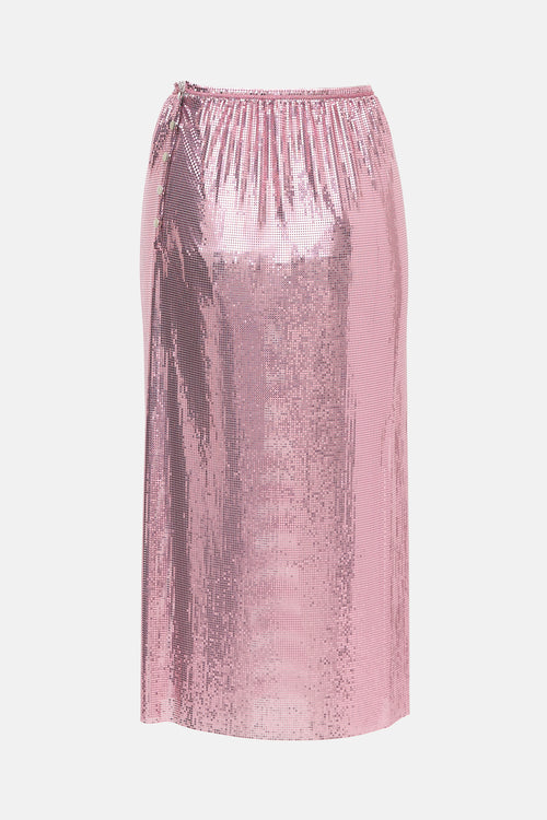 Rabanne Chainmail & Crystal Skirt