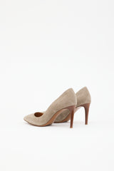 Ralph Lauren Purple Label Suede Pump