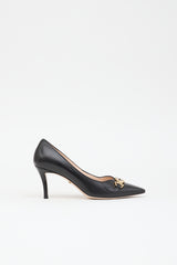 Gucci Leather Zumi GG Pump