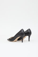 Gucci Leather Zumi GG Pump