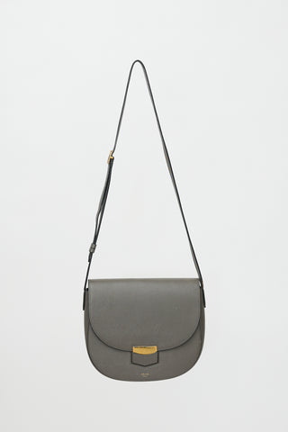 Celine 2016 Leather Compact Trotteur Bag