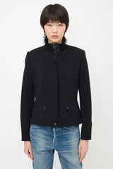 Hermès Wool Jersey Zip Jacket