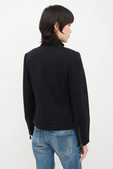 Hermès Wool Jersey Zip Jacket