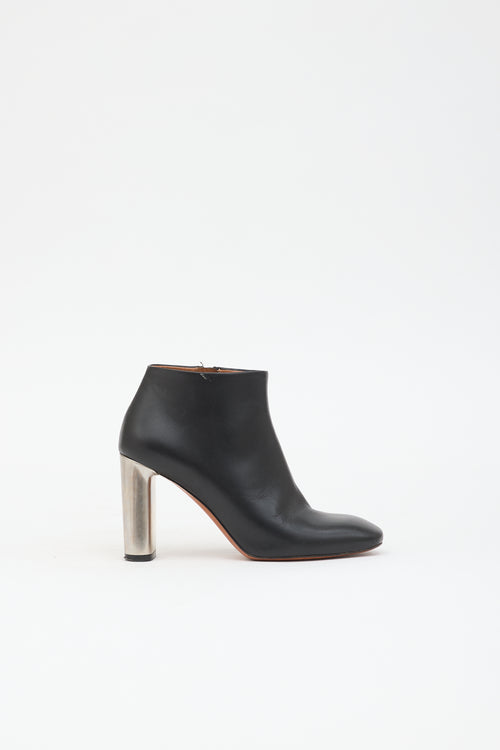 Celine Leather Ankle Boot