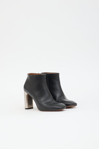 Celine Leather Ankle Boot