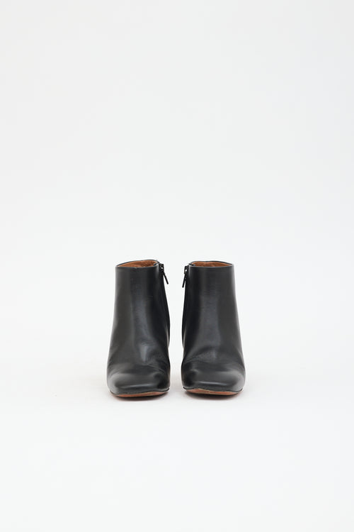 Celine Leather Ankle Boot