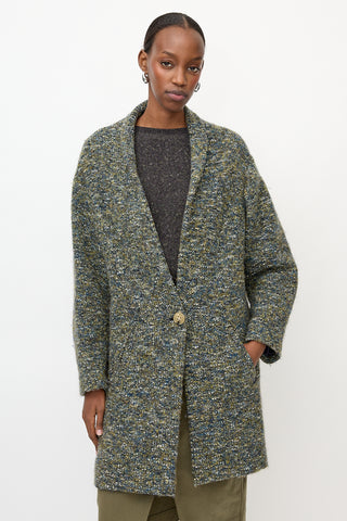Isabel Marant Étoile Bouclé Tweed Coat