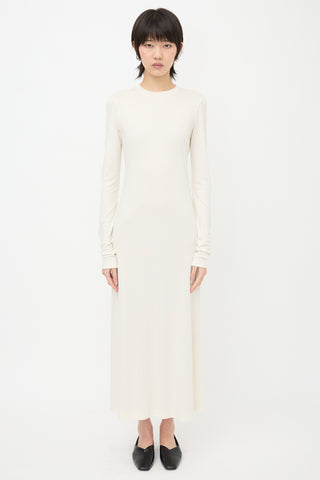 Toteme Jersey Long Sleeve T-Shirt Dress