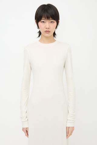 Toteme Jersey Long Sleeve T-Shirt Dress