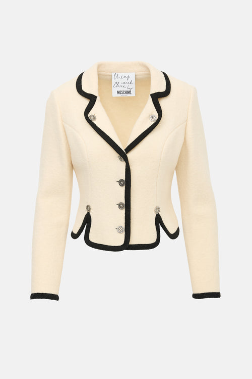 Moschino Cheap & Chic Wool Blazer