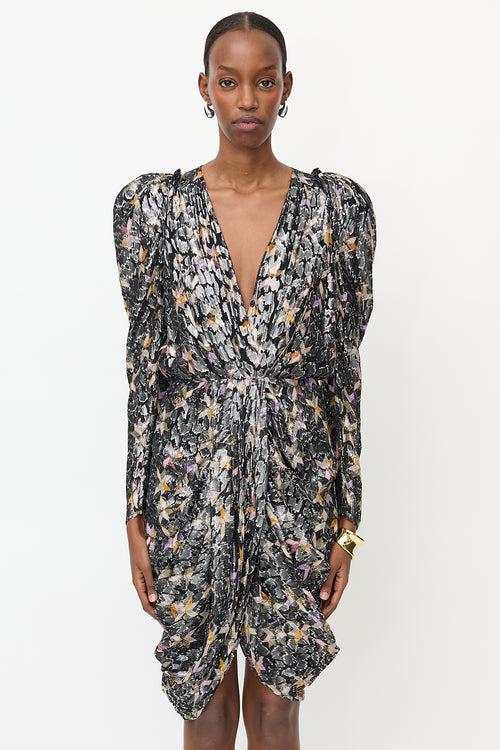 Isabel Marant Fil Coupé Printed Dress