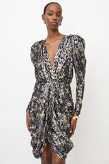 Isabel Marant Fil Coupé Printed Dress