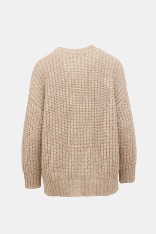 Jenni Kayne Oversized Ribbed Knit Sweater