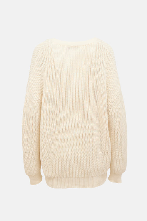 Jenni Kayne Oversized Ribbed Knit Cardigan