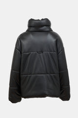 Nanushka Faux Leather Puffer Jacket