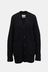 Lauren Manoogian Oversized Ribbed Knit Cardigan