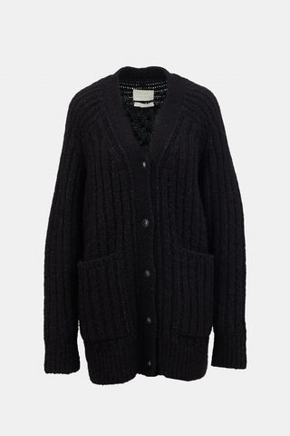 Lauren Manoogian Oversized Ribbed Knit Cardigan