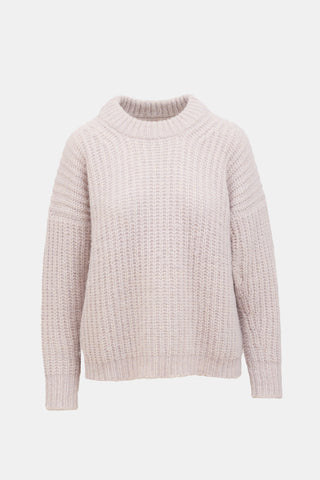 Lauren Manoogian Ribbed Knit Crew Neck Sweater