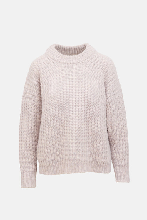 Lauren Manoogian Ribbed Knit Crew Neck Sweater