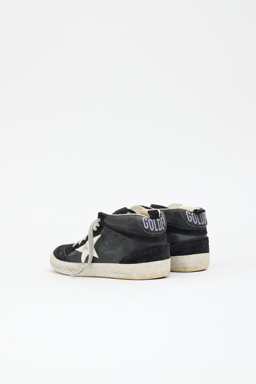 Golden Goose Leather & Suede Mid Star Sneaker