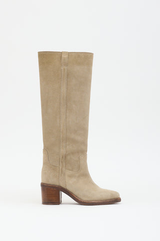 Isabel Marant Suede Seenia Knee High Boot
