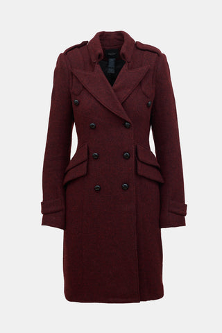 Smythe Wool Double Breasted Coat
