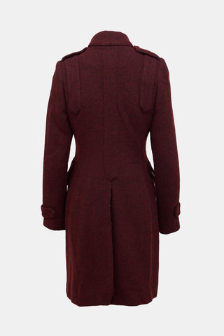 Smythe Wool Double Breasted Coat