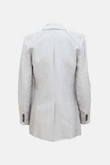 Smythe Shiny Linen Blazer