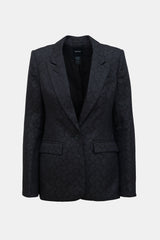 Smythe Floral Jacquard Blazer